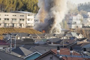 【茨城】家に火をつけ86歳女性を殺害 息子逮捕